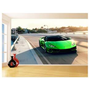 Papel De Parede Carro Lamborghini V10 Huracan 3,5M Car225