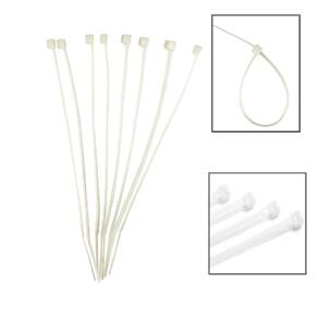 Abraçadeira Nylon EDA 9YW 7,6x400mm - 50 un. - Branco