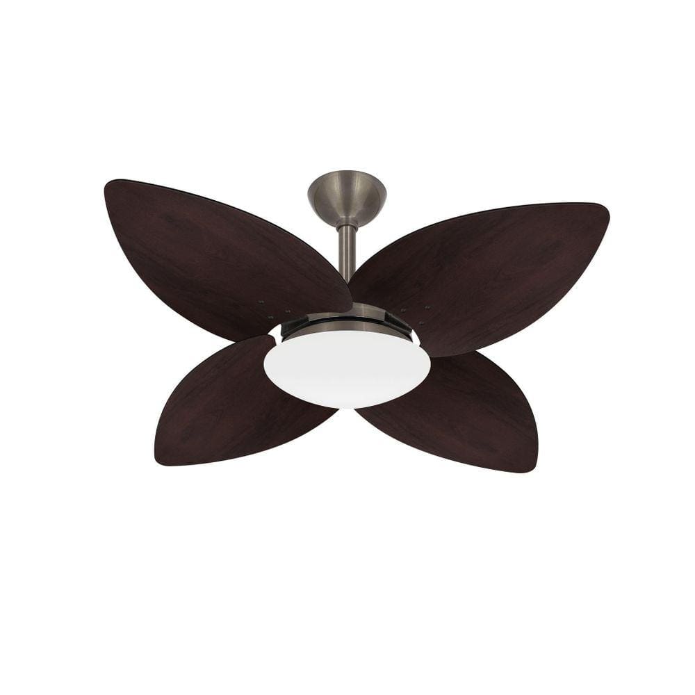 Ventilador Teto Winds Bronze 4 Pás Mdf Potente Ventax 110V