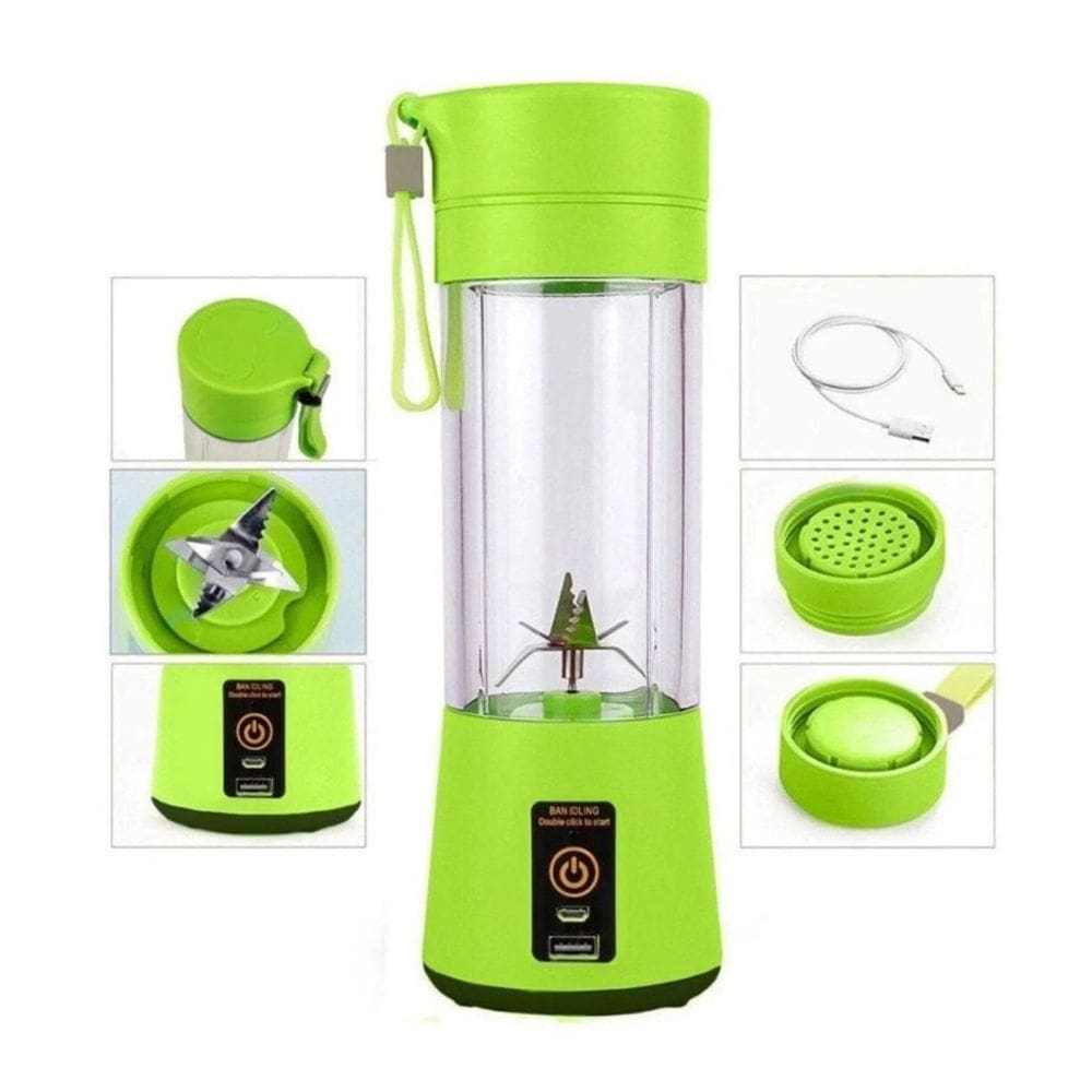 Mini Liquidificar Portátil - Verde