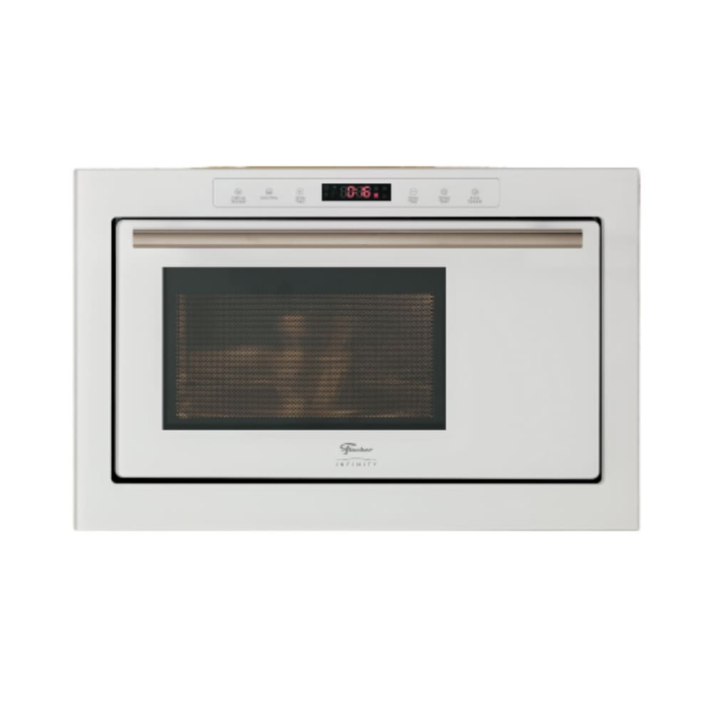 Forno Microondas Embutir 25L com Dourador 220v Fischer Branco Branco