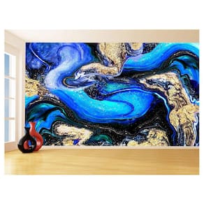 Papel De Parede 3D Estilo Marmore Tintas Cores 3,5M Mbr121