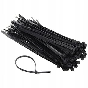 50 Abraçadeira Nylon Enforca Gato Preta 400x7,6mm - Starfer