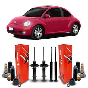 4 Amortecedor Kit Batente Volkswagen New Beetle 2006 A 2010