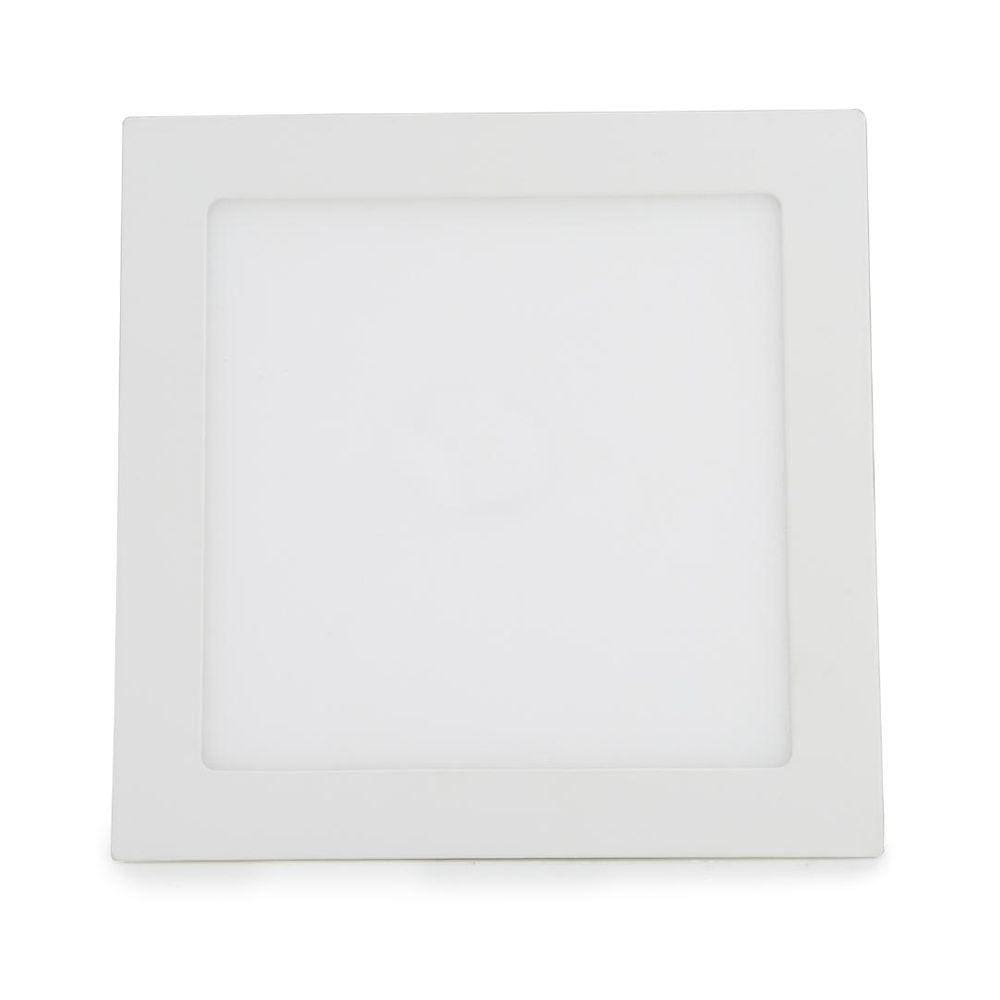 Painel De Led Embutir Slim Quadrado 6W Fria