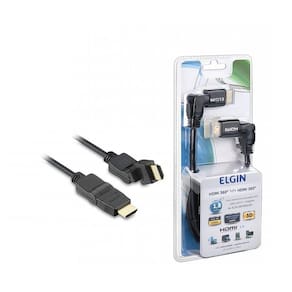 Cabo HDMI Articulado 360 Graus 1,8 Metros Elgin 46RCHDMI3601