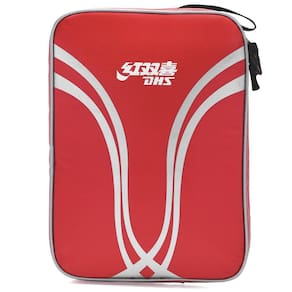 Capa Para Raquete de Tênis de Mesa DHS RC530 Vermelha