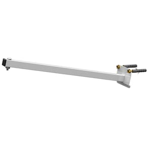 Suporte Refletor Inclinado Parede Braço 40 Cm Branco