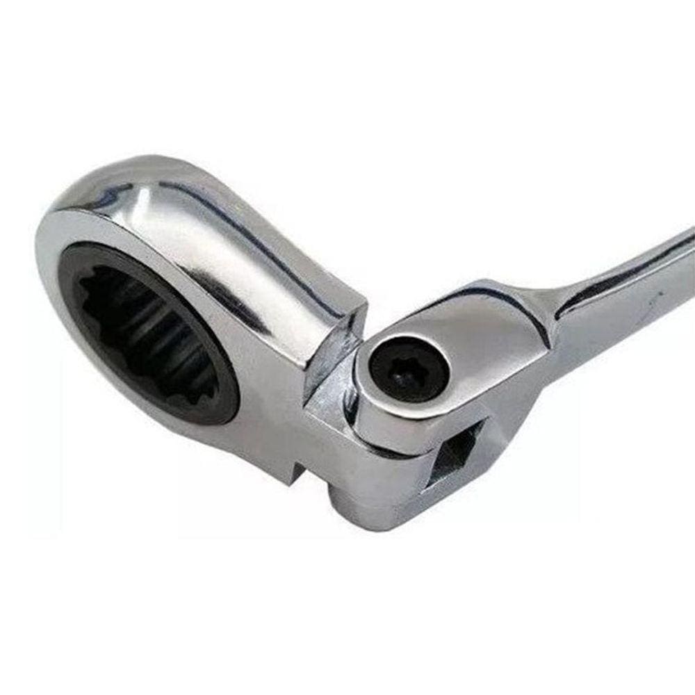 Chave Combinada Catracada 17Mm Cabeça Articulada 9Sh Eda