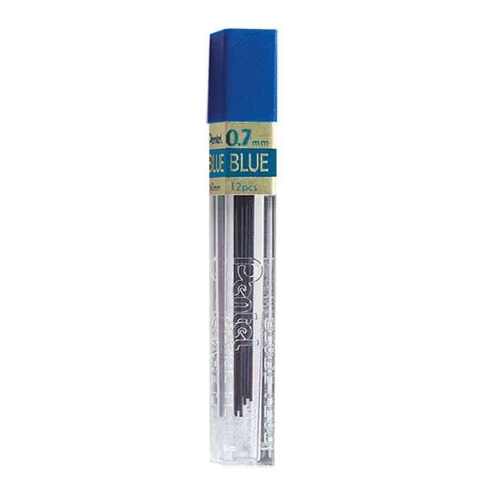 Grafite Colorido 0.7mm HB Tubo Com 12 Minas Pentel