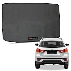 Tapete Porta Malas para ASX 2011 a 2022 Borracha Automotivo com Bordado