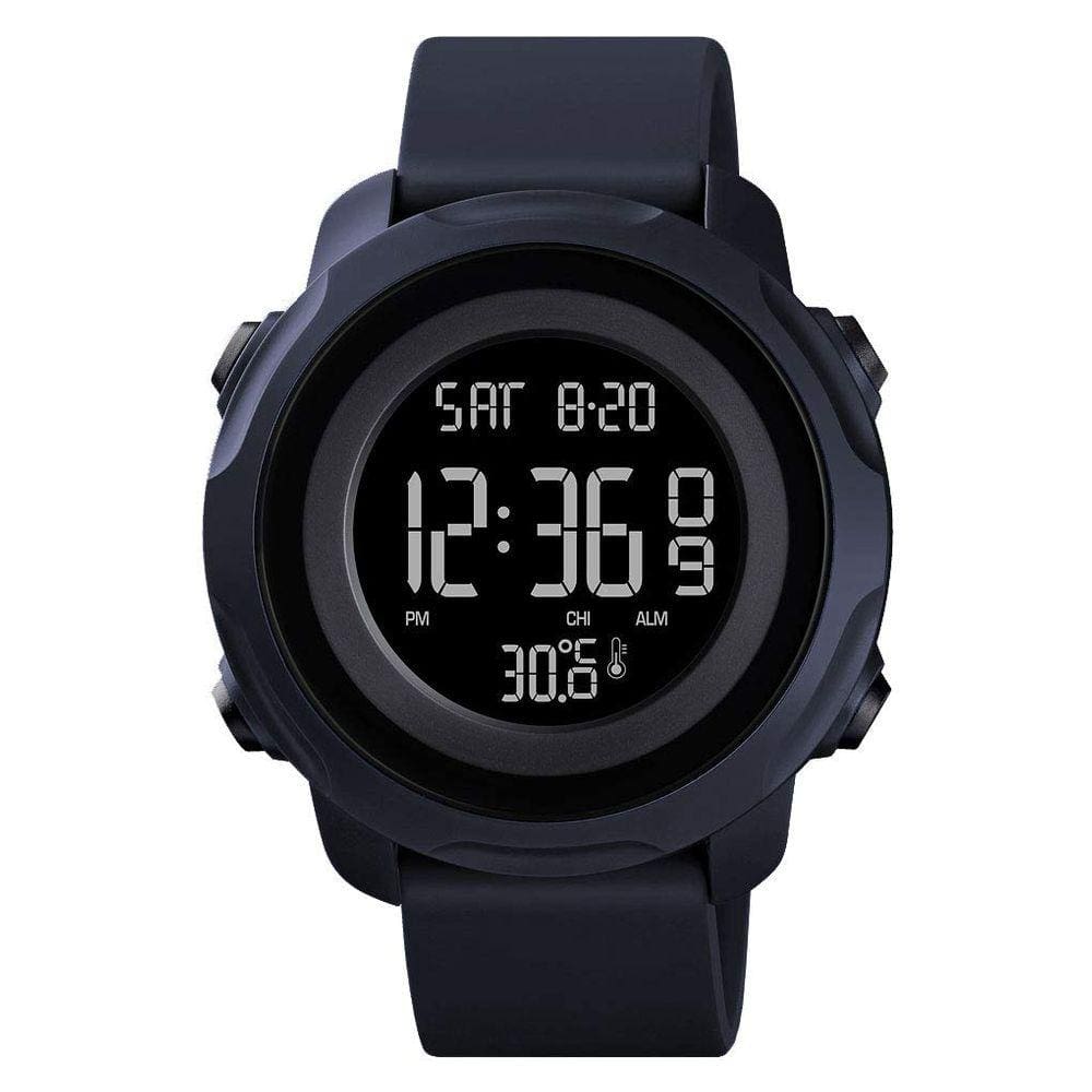 Relógio esportivo digital KINGMAN.INC para homens, cronógrafo à prova d`água