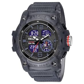 Relógio esportivo analógico KXAITO Military LED Cronômetro para homens