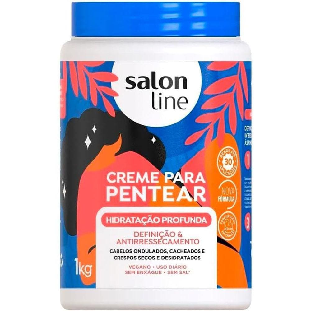 SalonLine Creme De Pentear Hidratação Profunda - 1kg