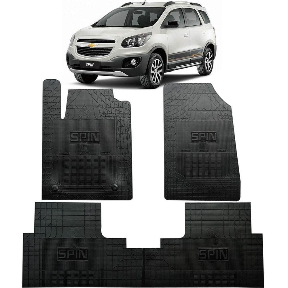 Jogo Tapete Interno Reforçado Chevrolet Spin 2013 Em Diante