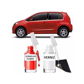 Tinta Tira Risco Retoque Automotivo Vermelho Flash Vermelho