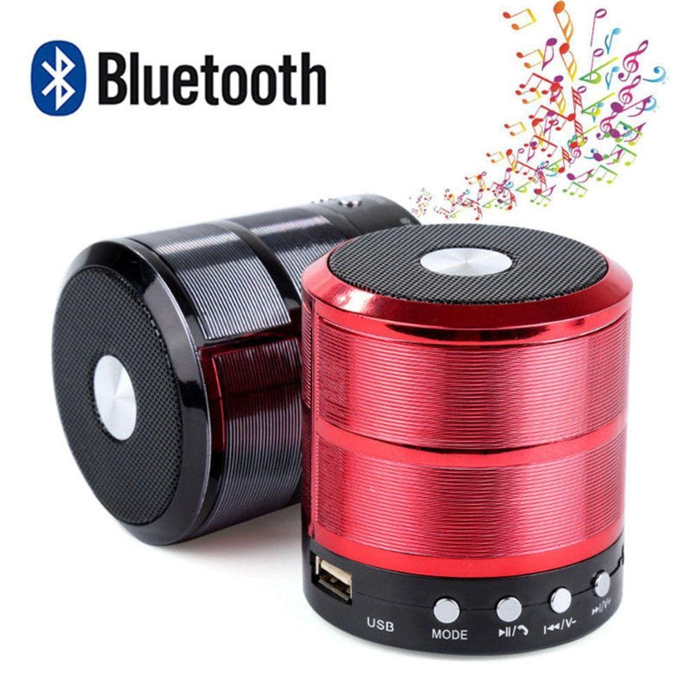 Mini Caixinha De Som Portatil Bluetooth Mp3 Pen Drive Ws887