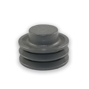 Polia Ferro Fundido 110mm 2 Canais | Industrial e Agrícola