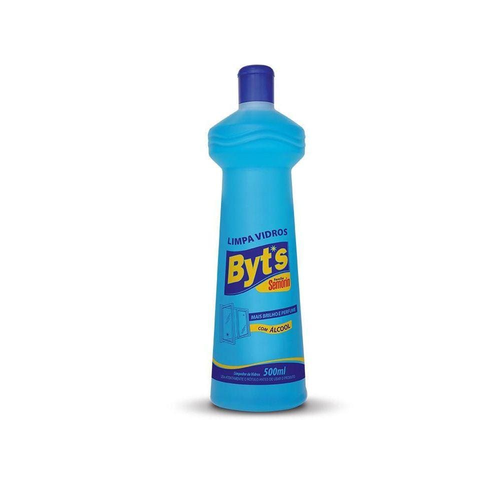 Limpa Vidros Byts Tradicional 500ml - Alto Desempenho