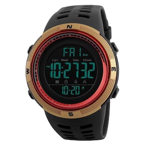 Relógio esportivo TONSHEN Digital Waterproof 50m com LED para homens
