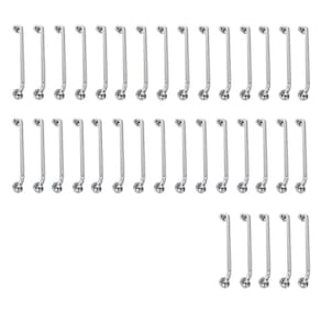 Alça De Apoio 80cm Barra Inox Kit 34 Unidades Cadeirante Idoso Gestante Acessibilidade Banheiro Box