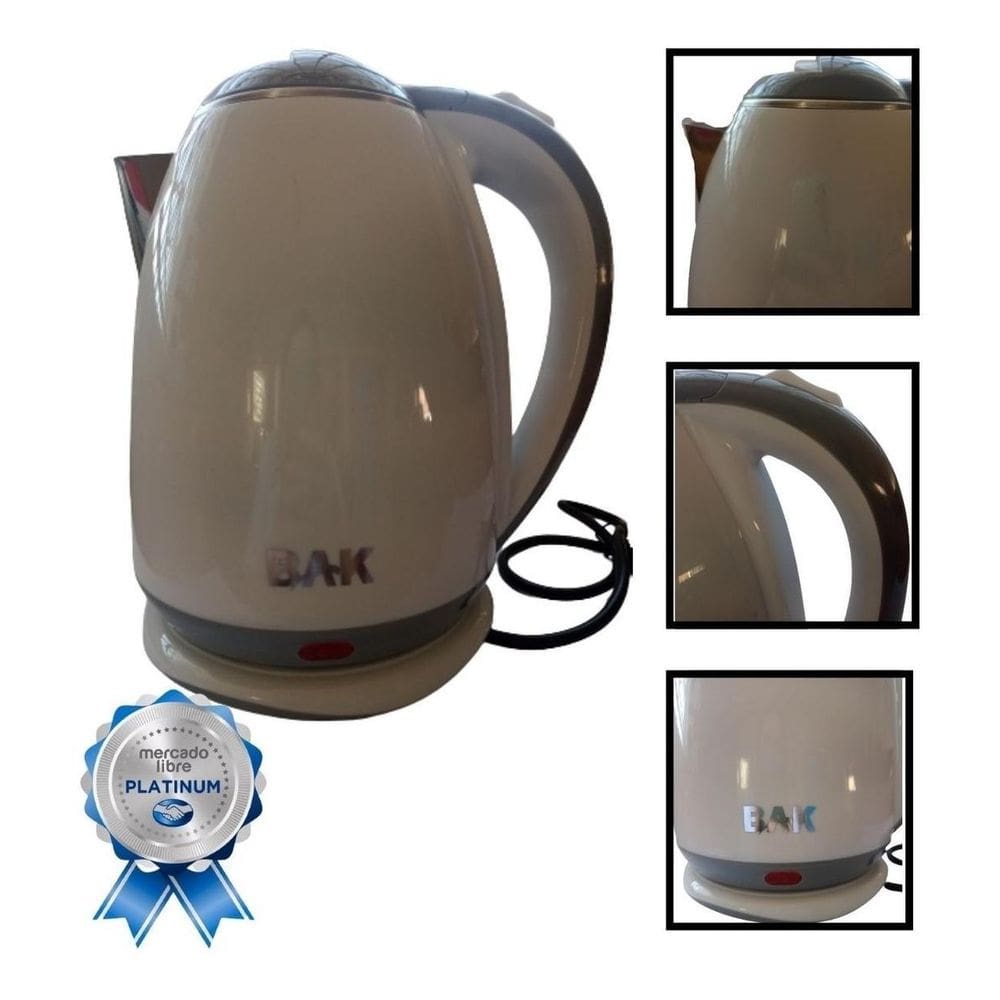 Chaleira Elétrica Inox Colorida 1,8 Litros