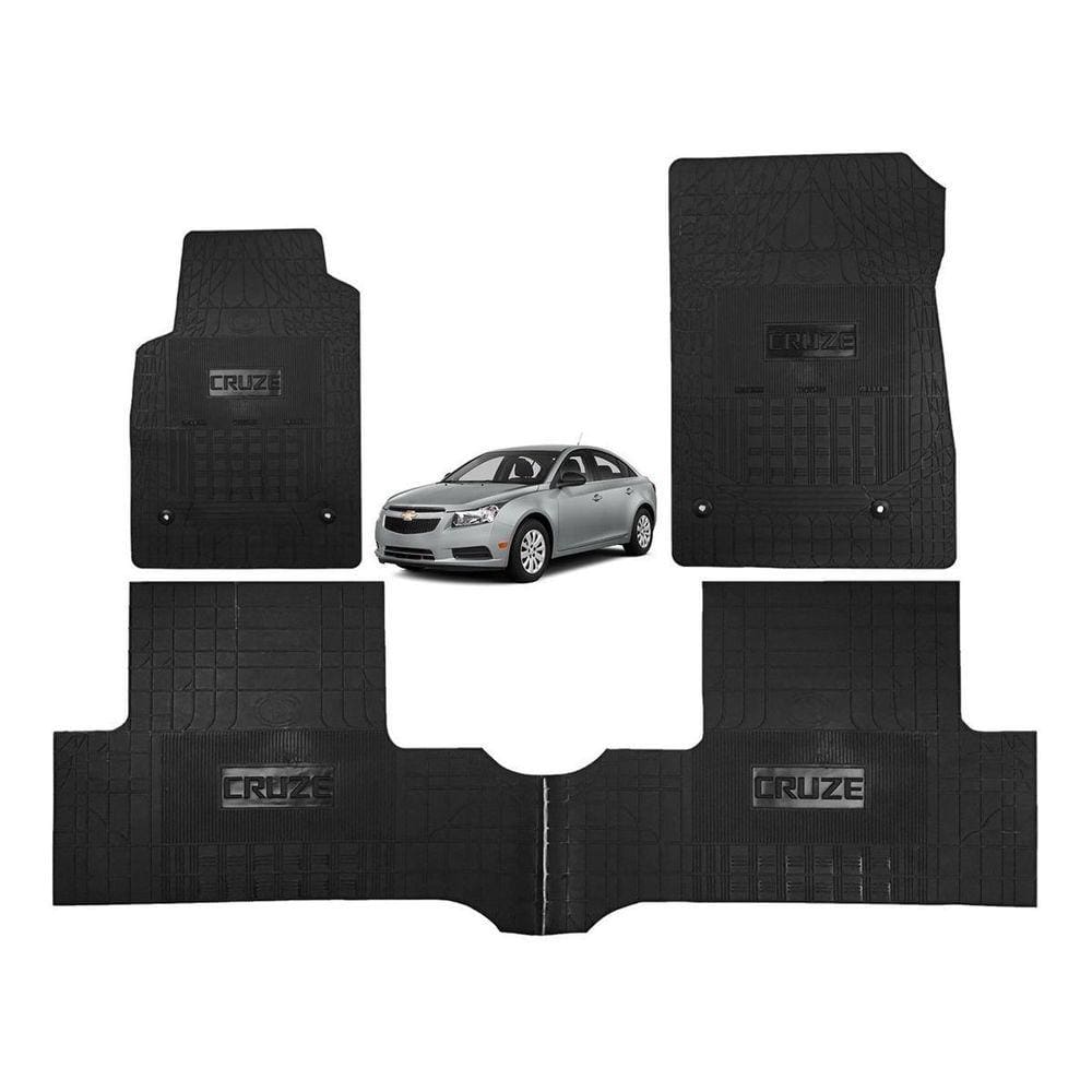Jogo Tapete Interno Reforçado Chevrolet Cruze 2012 A 2016