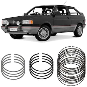 Jogo Anel Segmento 0.50 Volkswagen Gol G1 2.0 88 A 94 Metal