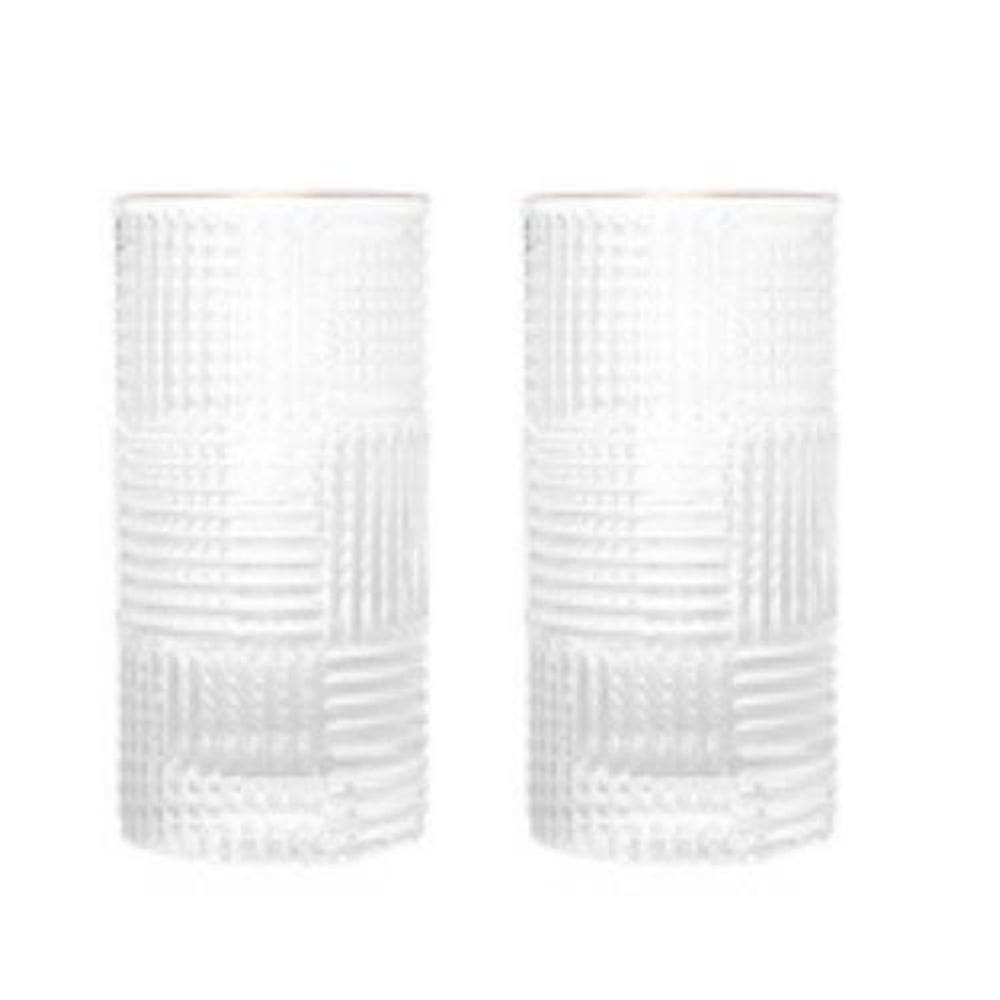 Copo Altos Vidro Borda Dourada 400ml - Wolff