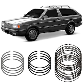 Jogo Anel Segmento 0.50 Volkswagen Parati 2.0 95 A 96 Metal