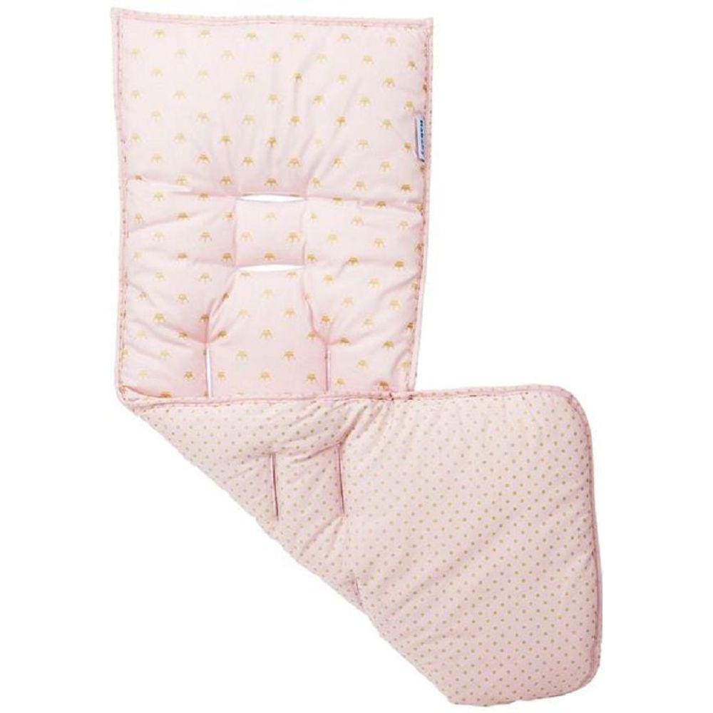 Almofada Para Carrinho Rosa 30Cm