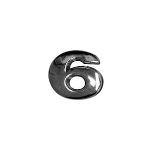 Emblema de Carro Número 6 - Personalize seu Veículo