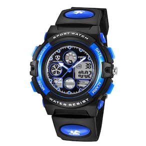 Relógio Aswan Children Digital Sports LED Alarm à prova d`água