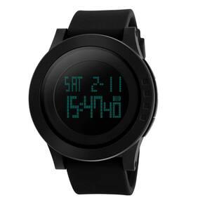 Relógio de pulso LYUS Digital Sports LED Screen Cronômetro para homens