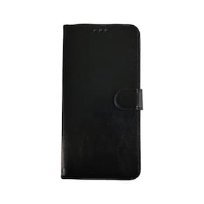 Capa Carteira Estojo Compatível Moto G84 Flip Preto