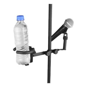 Suporte C10 Ask Duplo Para Microfone E Bebida No Pedestal