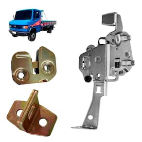 Kit Fechadura Interna Externa Batente Caminhao L-709 Esquerd