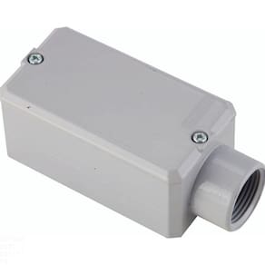 Condulete Fixo 1" Tipo "e" - Com Tampa - Rosca Bsp - Com Pintura Eletrostática A Pó Tramontina