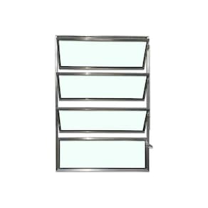 Vitro Basculante Brilhante 80 X 60 Vidro Liso