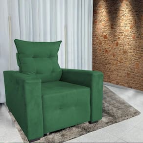 Poltrona Amamentação E Decoração Helena Verde - BL Decor