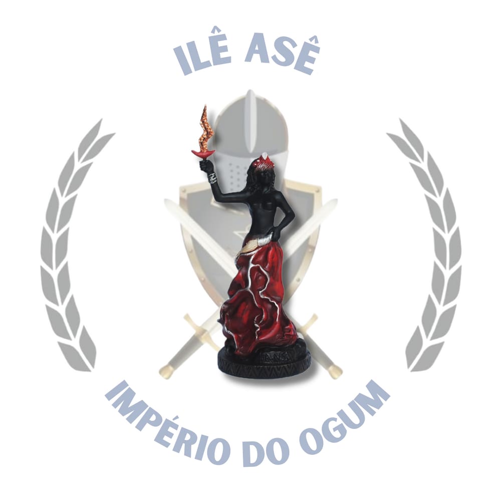 Imagem Resina Orixá Iansã Africano 15Cm