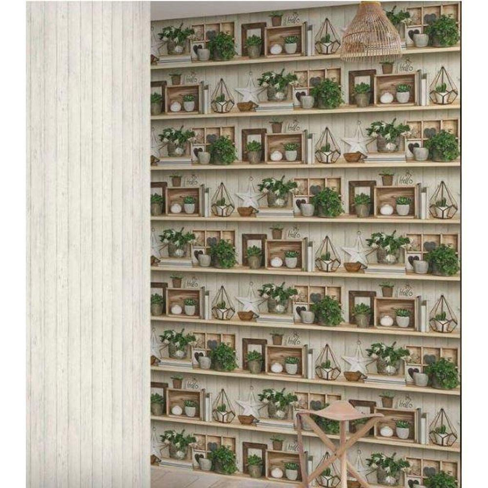 Papel de Parede EP3802 Estante Descolada 10m x 0,53m