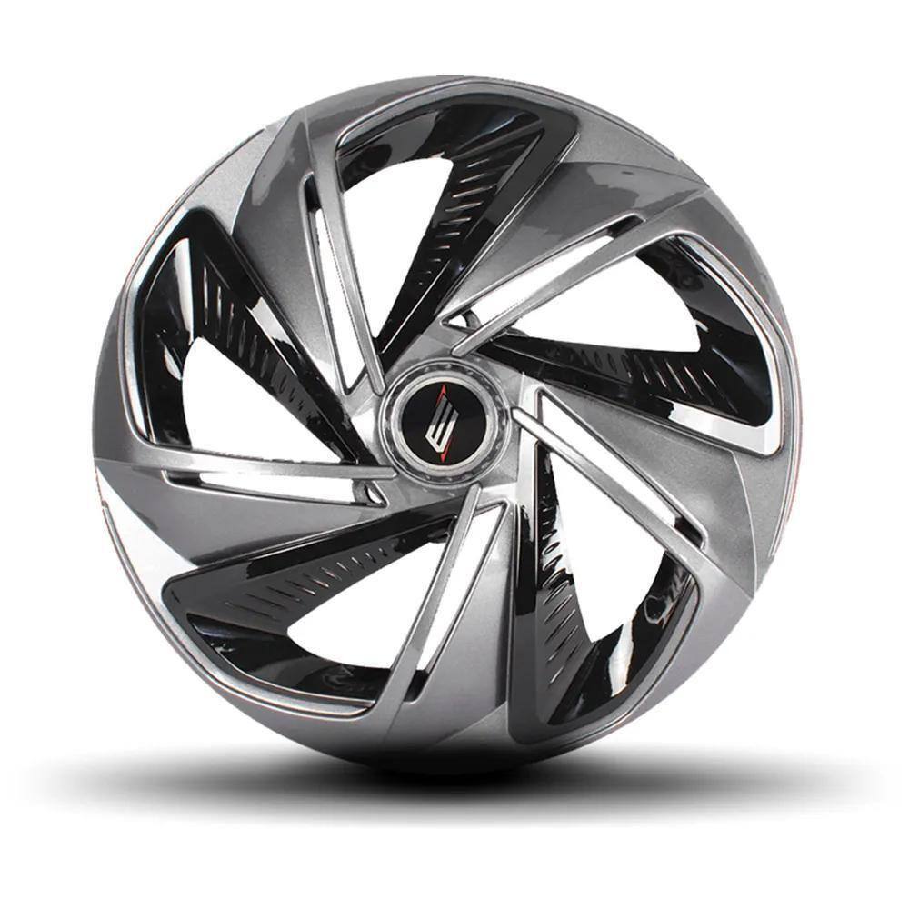 Calota Esportiva Modelo Nitro X Aro 13 Graphite Black Elitte