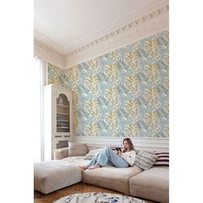 Papel de Parede Maison Folhagem Colorido - 10m x 0.53m