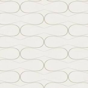 Papel De Parede Geométrico Cinza Ess1015 - 10m X 0.53m