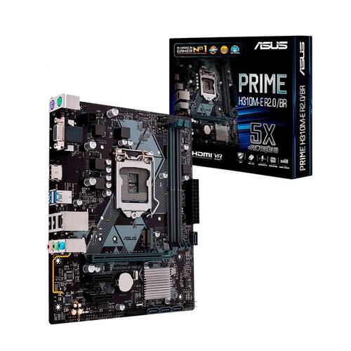 Placa Mãe Asus Prime H310M-E R2.0/Br, | Casas Bahia