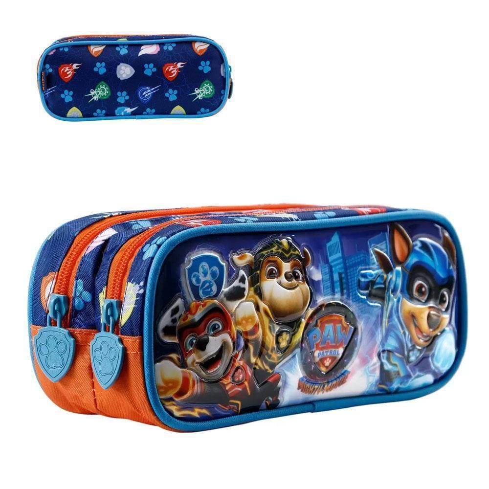 Estojo Escolar 2 Divisórias Patrulha Canina Filme R1 Xeryus