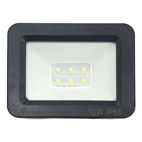 Holofote 10W Refletor Iluminação Led Branco Frio Completo