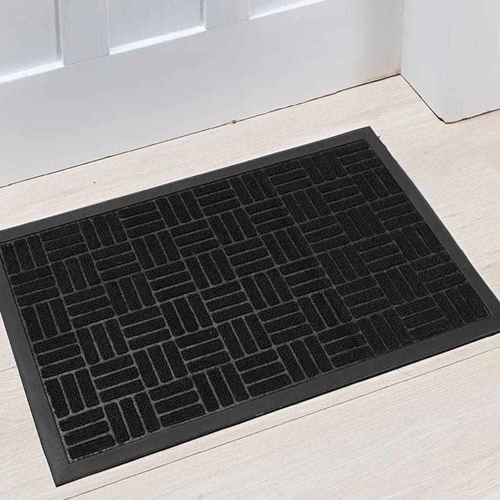 Tapete Nazca Niazitex 60cm x 90cm Preto