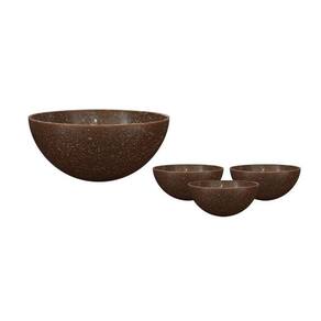 Kit 4 Mini Bowl Fibra Coco Green 240Ml
